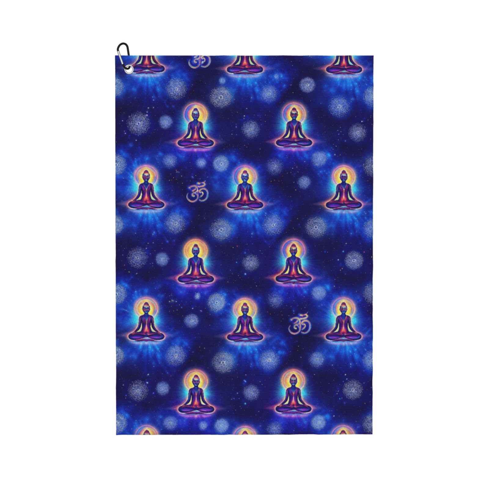 BSDFGSDD Yoga Mandala Meditation Hippie Chakra Golf Towel 24 x 16 inches