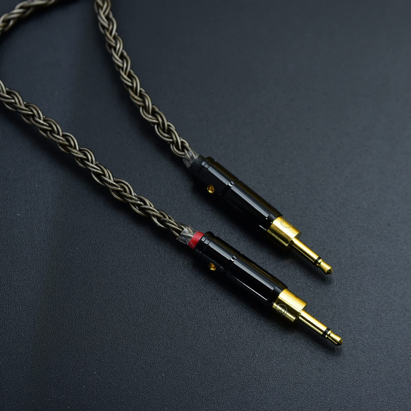Compatible 4.4 Mm Balance D Ear Balancing Sound 6.35 6.5 TRS Jack Male For Double 25mm16 Cores Hifi Cabl Cable For Hd 700 Sennheiser Hd700 With Upgrade Headphone Amplifier 12m394ft Black