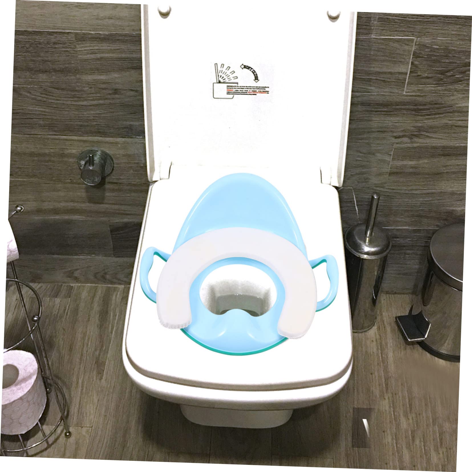 Kindertoilette Töpfchen Trainingssitz mit Griffen, Grün, Pp
