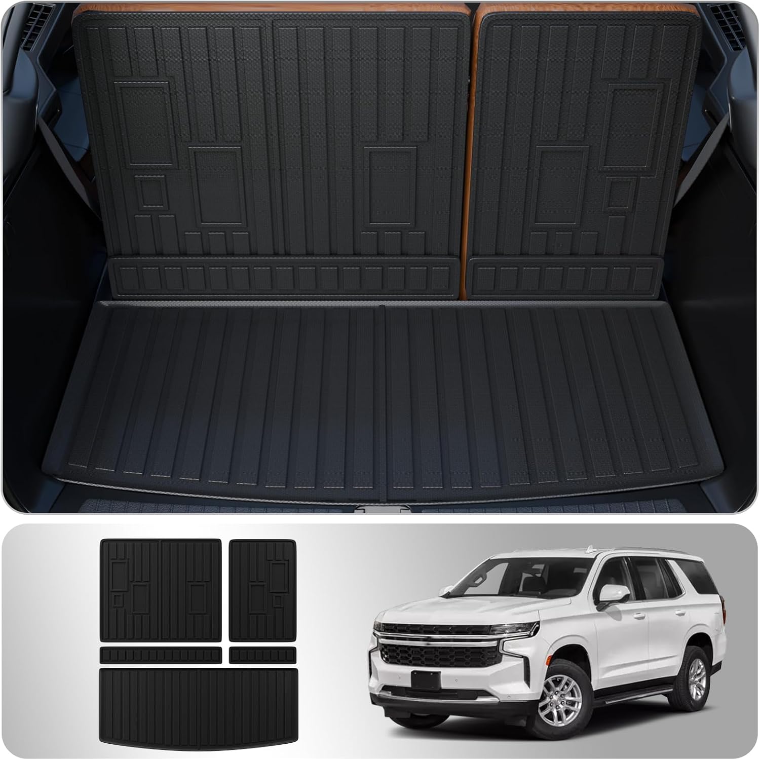 Thinzyou Cargo Mat Compatible with 20222025 Chevrolet