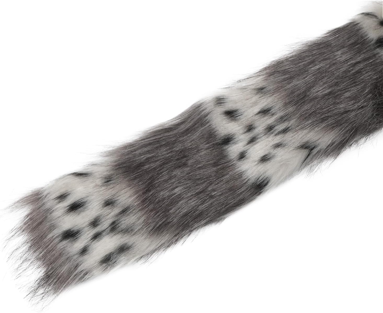 Greenery-GRE Women Faux Fur Scarf Long Soft Plush Winter Furry Neck Warmer Shawl Leopard Wrap Stole for Cold Weather Party Outfit - Image 5