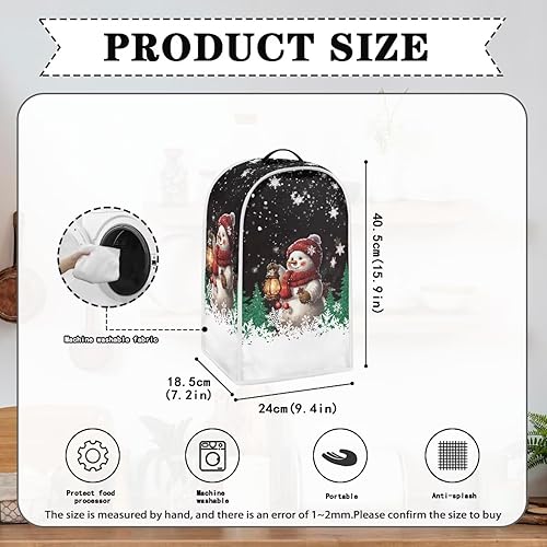 Vista 144 de doginthehole Lindas fundas para licuadora de gatos para cocina, antihuellas dactilares, a prueba de polvo, mezcladora o cafetera, cubierta