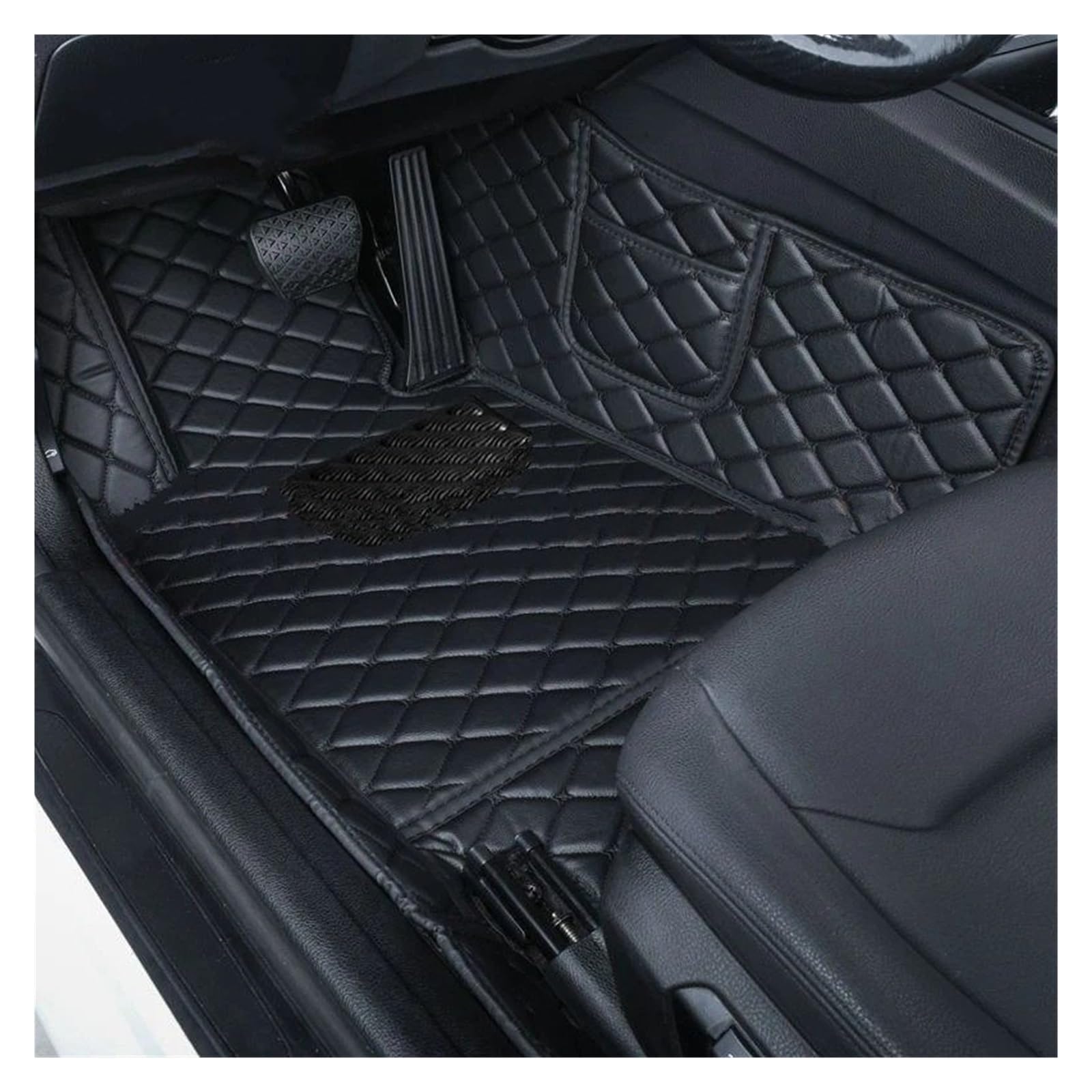 Alfombrillas de cuero exclusivas para interior de coche Serie 3 E46 E90 E92 4