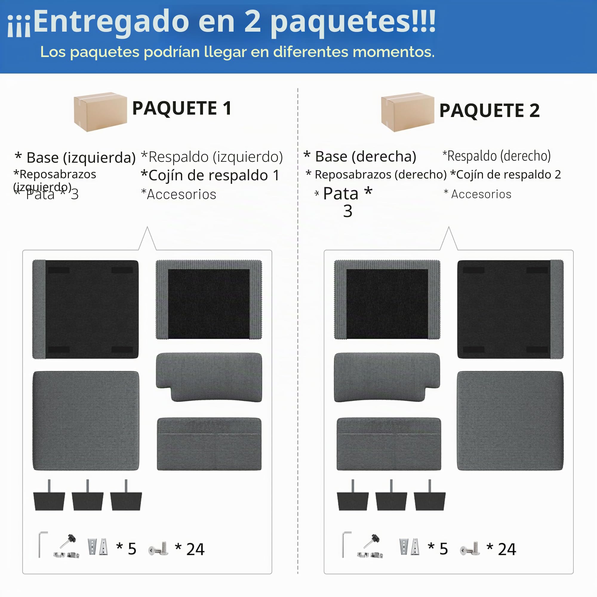 Yaheetech Sofá de 2 Plazas Tapizado de Pana de 212 X 81 cm Sofá con Cojines Extraíbles Sofá Moderno con Reposabrazos Anchos Carga MAX 272 KG para Salón/Dormitorio/Sala de Estar Gris Oscuro