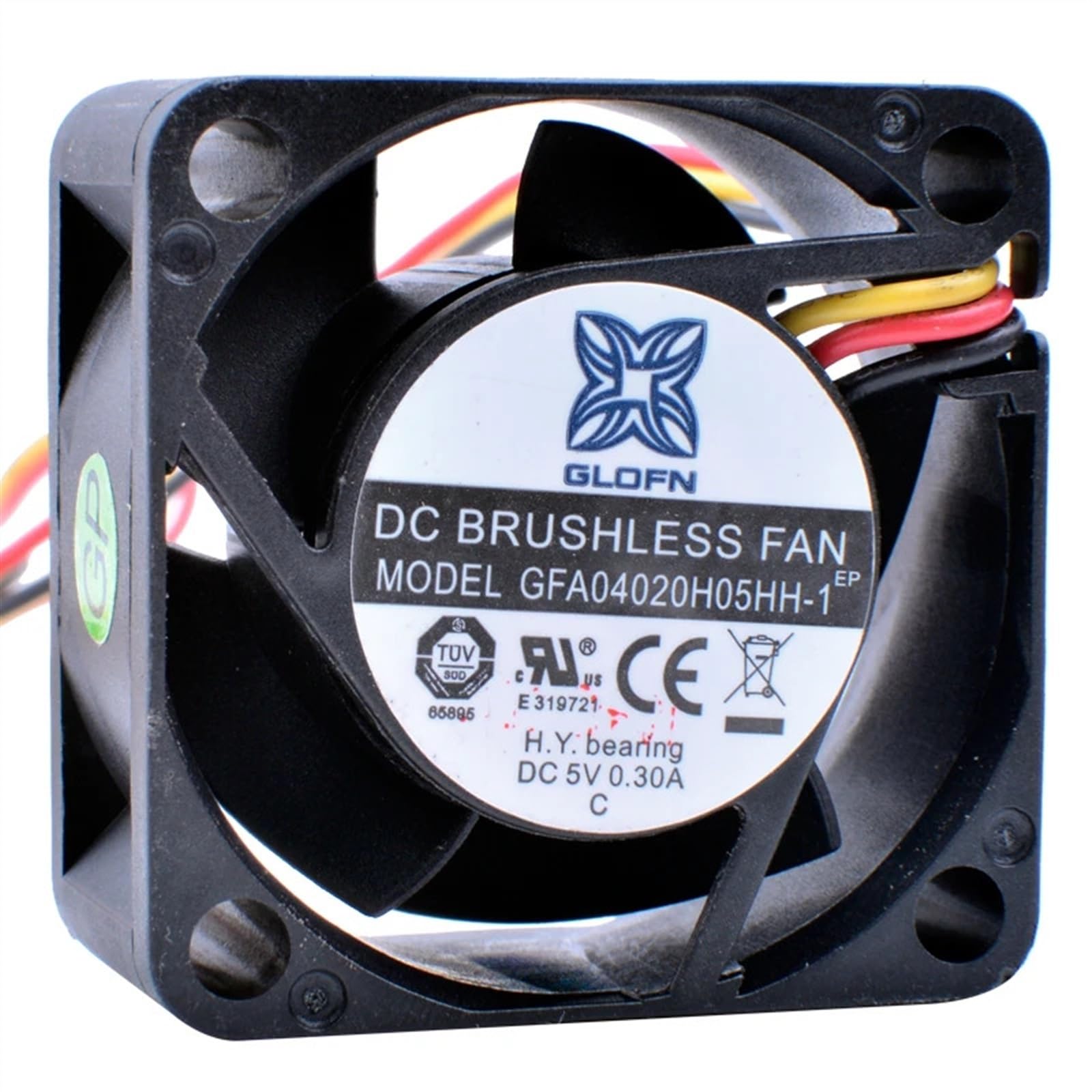 FCARUMIQP GFA04020H05HH-1 4cm 4020 40x40x20mm DC5V 0.30A USB Device Small Large air Volume Cooling Fan