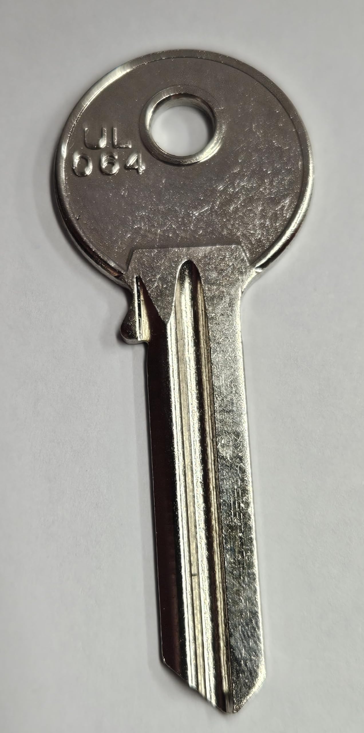 Generic UL064 6 Pin Cylinder Key Blank Silver