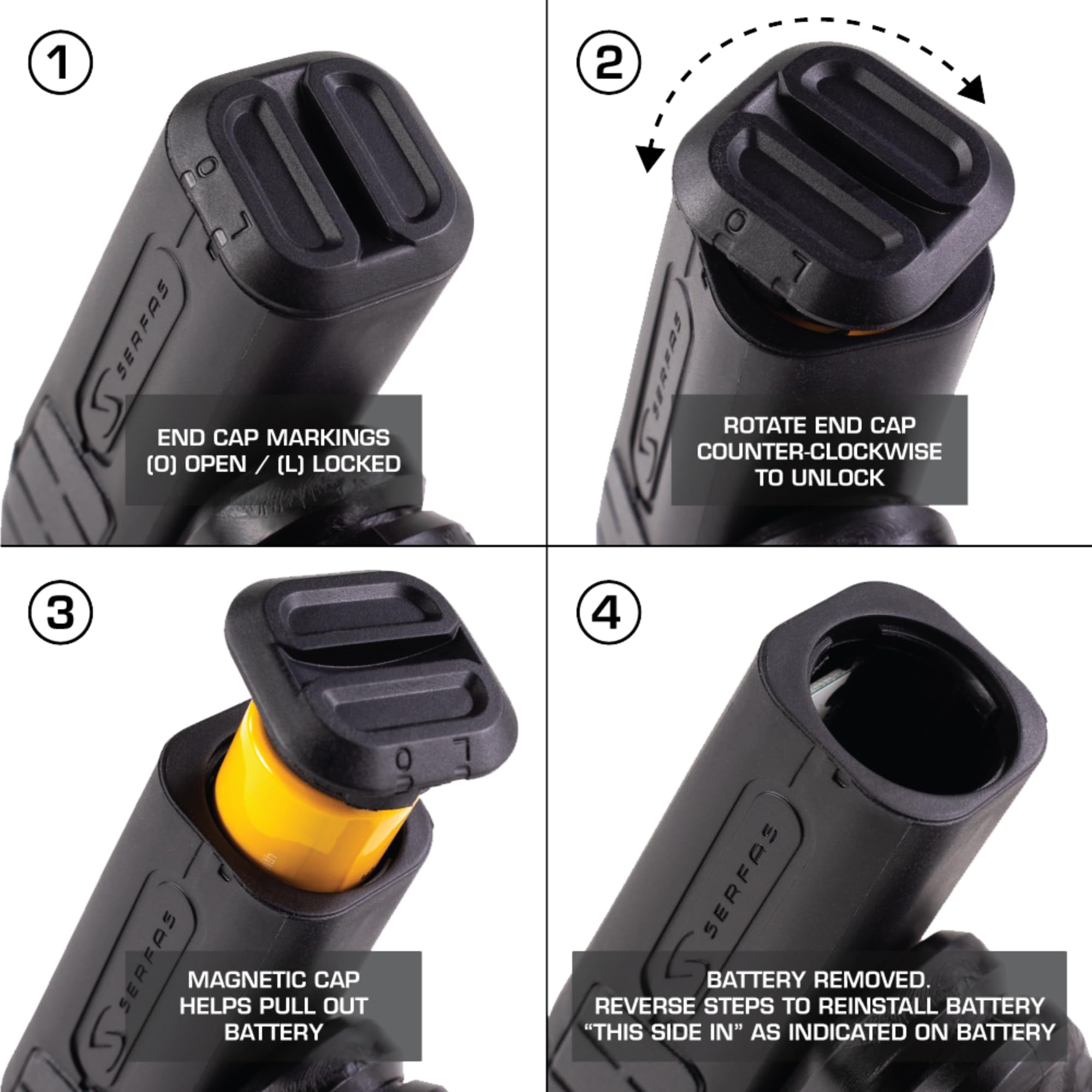 Serfas True 1300 - Faro per bicicletta, 1300 lumen, per guida notturna