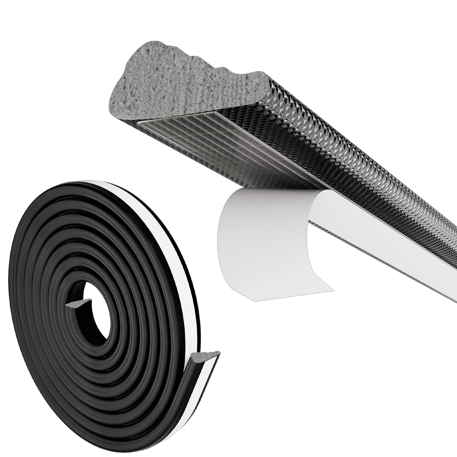 Weather Stripping Door Seal Strip for Door Frame,Window Insulation for Winter,Doors Soundproofing Gap Filler,Window Sealer Exterior Doors Weather