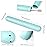 Hooqict 4 Pack Travel Toothbrush Case Portable Travel Toothbrush Holder Plastic Toothbrush Container Protector Cover for Traveling, Camping, Home, School, Business