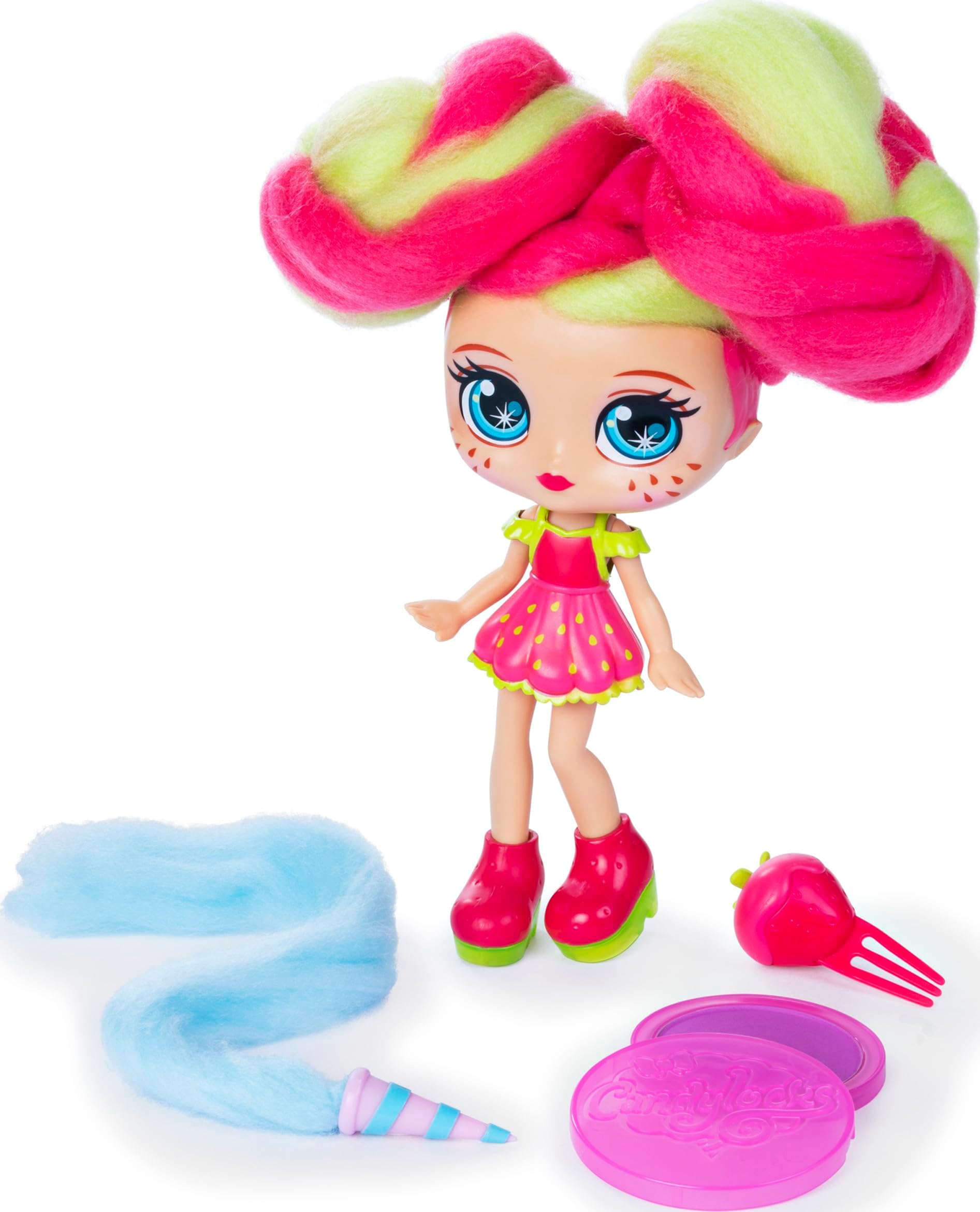 Candylocks 7-Inch Straw Mary, Sugar Style Deluxe Scented Collectible Doll with Accessories