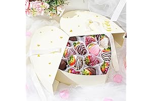 Valentines Mail Box: Heart-Shaped Cardboard Box for Gifts and Flowers