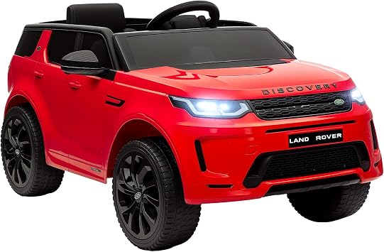 Qaba 12V Kids Ride on Car Land Rover Discovery Sport Licensed Red