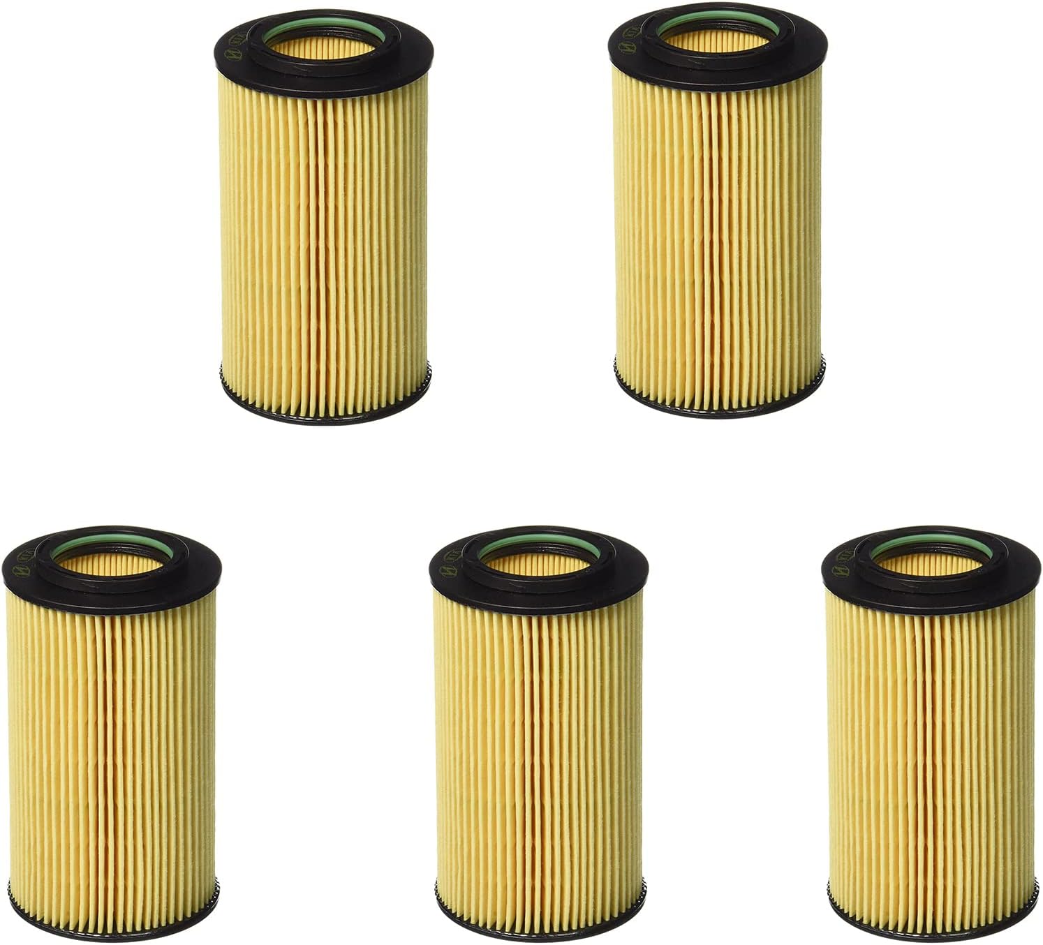 Genuine OEM 26320-3C100 Service Kit - Oil Filter 5pcs set / 263203C100 for Hyundai Azera 06-10 Santa Fe 07-09 Sonata 06-09 Entourage 07-08 Veracruz 07 Kia