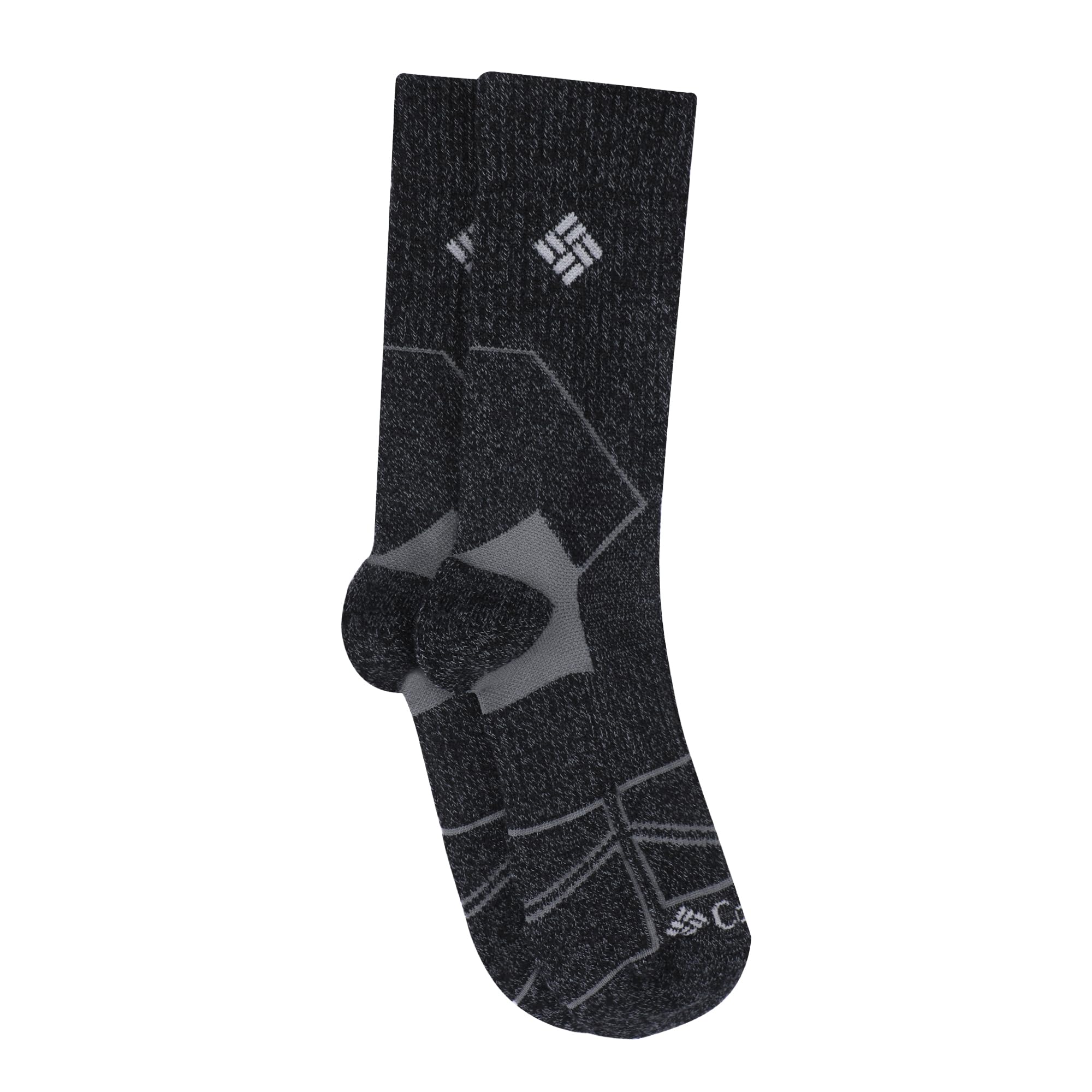 Columbia Hiking Medium Weight Crew Charcoal XL (Men's Shoe 12-15)