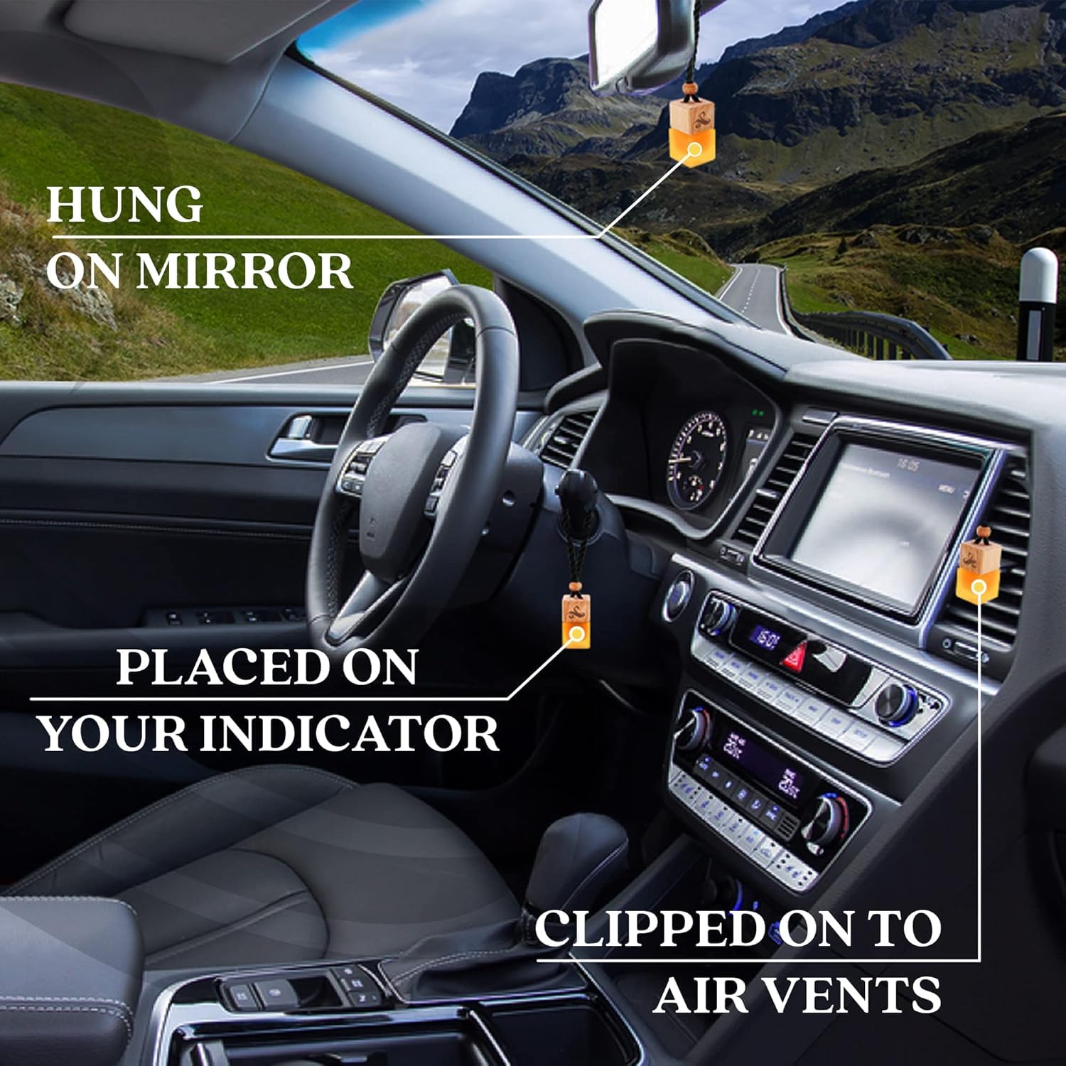 Un millón de ambientadores de coche para hombres, ambientador automotriz de perfume fuerte, tecnología de eliminación de olores con clip de ventilación, ambientador de coche de larga duración Perfa