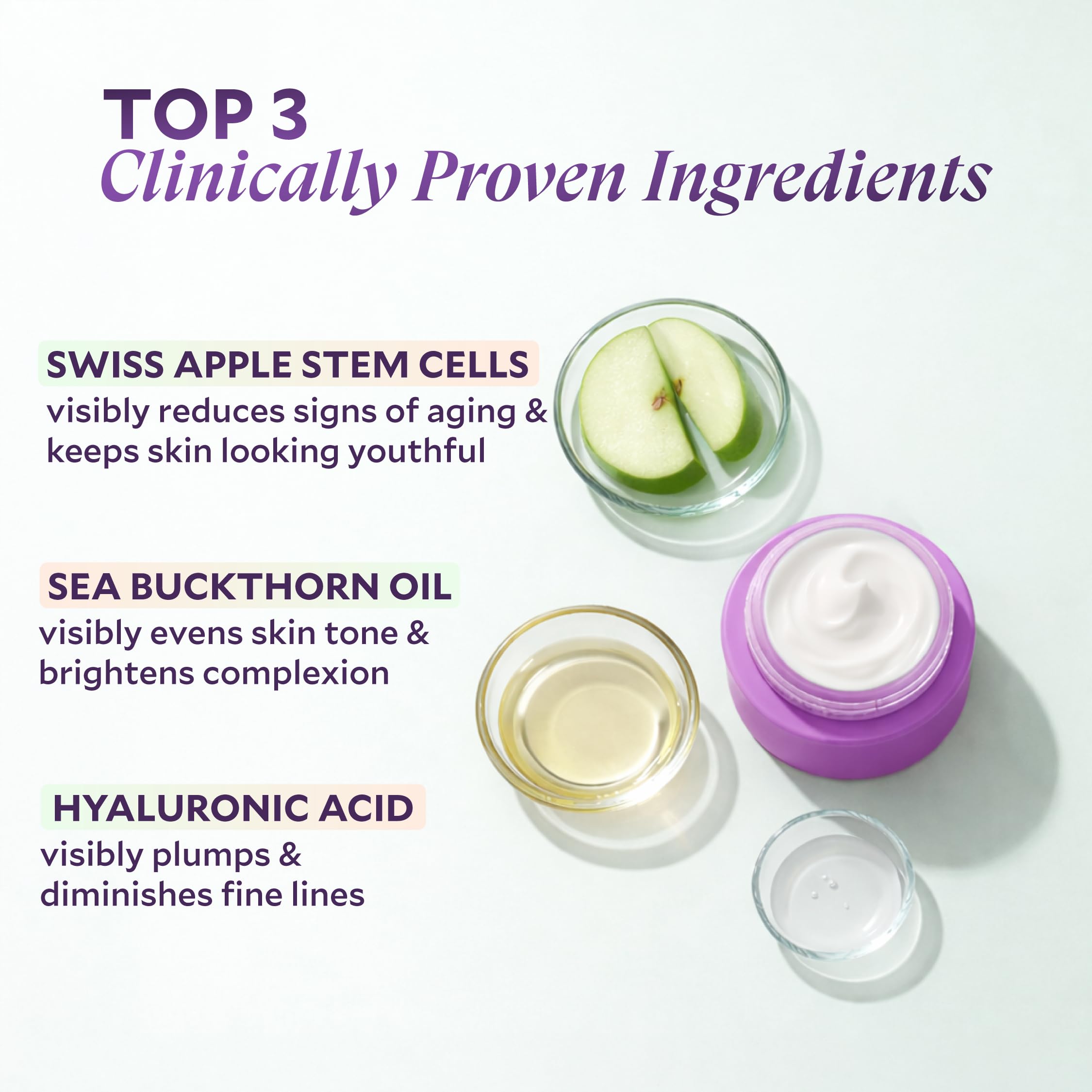 Amazon.com: FIÈRA 24-Hour Rejuvenating Face Cream with Apple Stem
