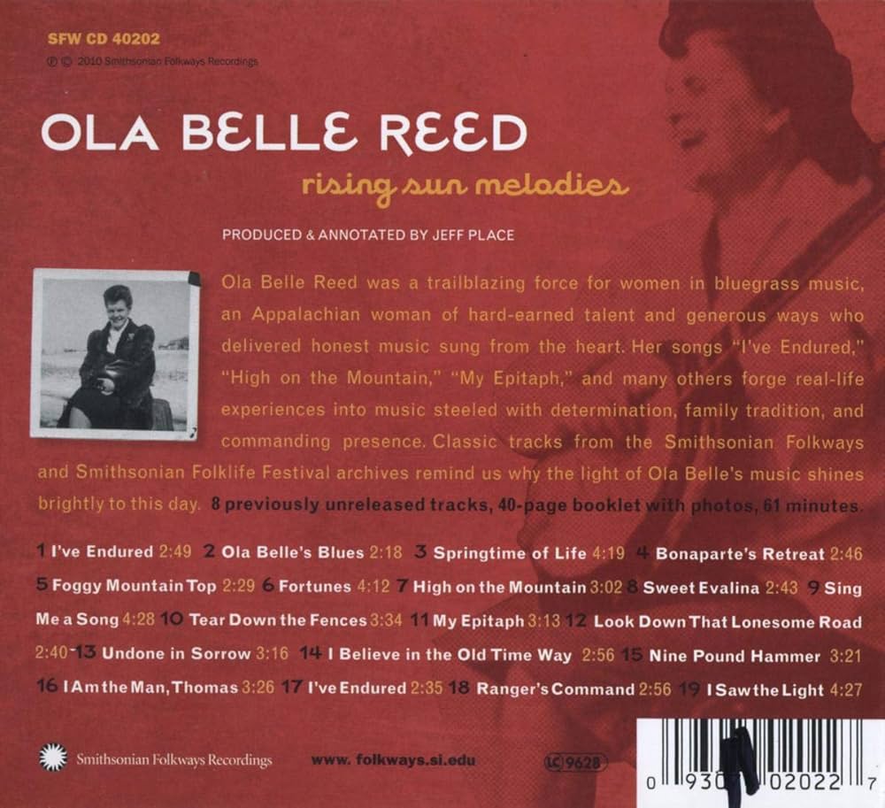 Ola Belle Reed, Ola Belle Reed, Pee Wee King, Charlie Moore