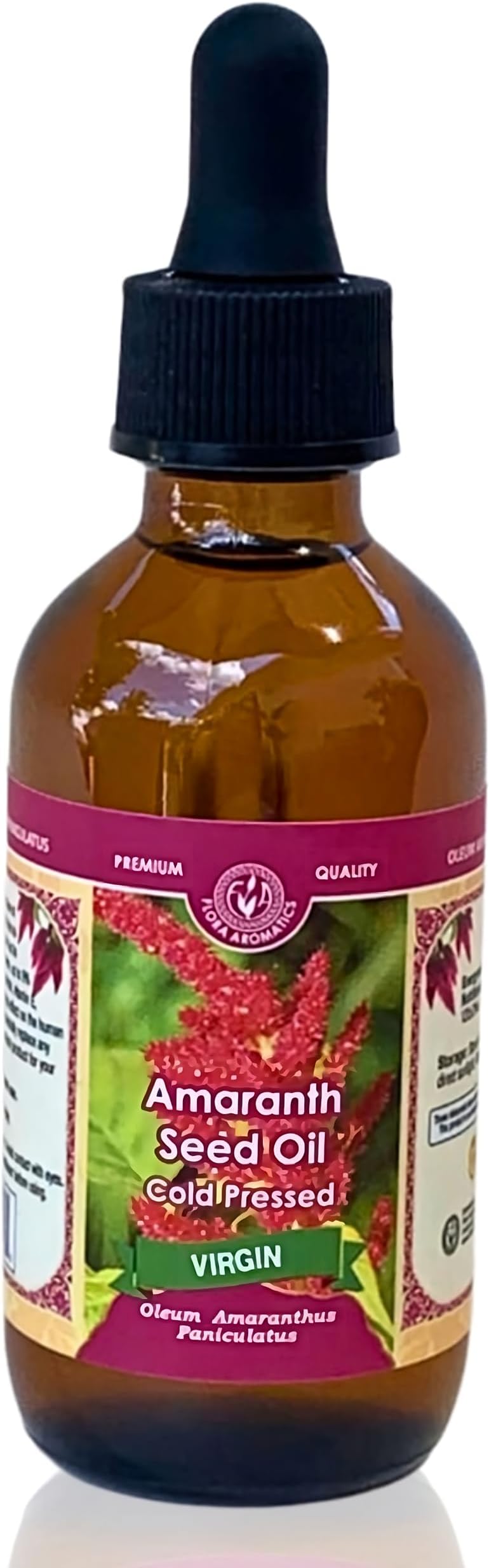 Flora Aromatics Amaranth Seed Oil Cold Pressed Virgin (2 fl oz)