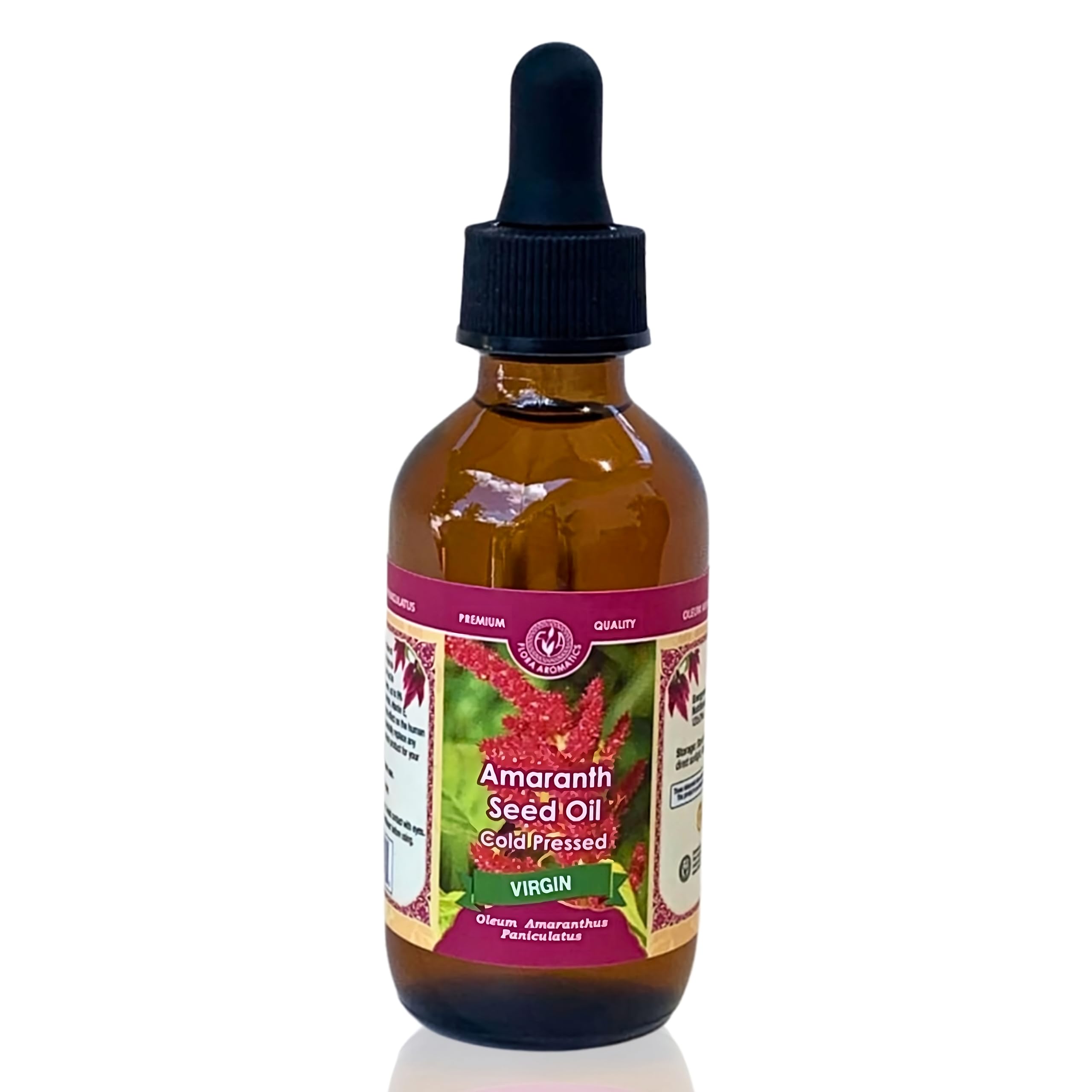 Flora Aromatics Amaranth Seed Oil Cold Pressed Virgin (2 fl oz)