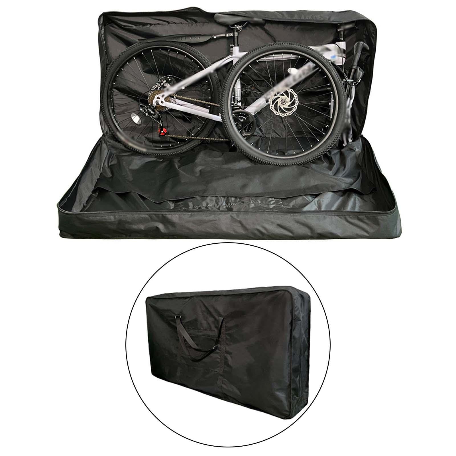 Borsa da viaggio pieghevole per bici, portatile, impermeabile, leggera, per trasportare facilmente biciclette da 26-27 pollici, borsa protettiva per il trasporto di