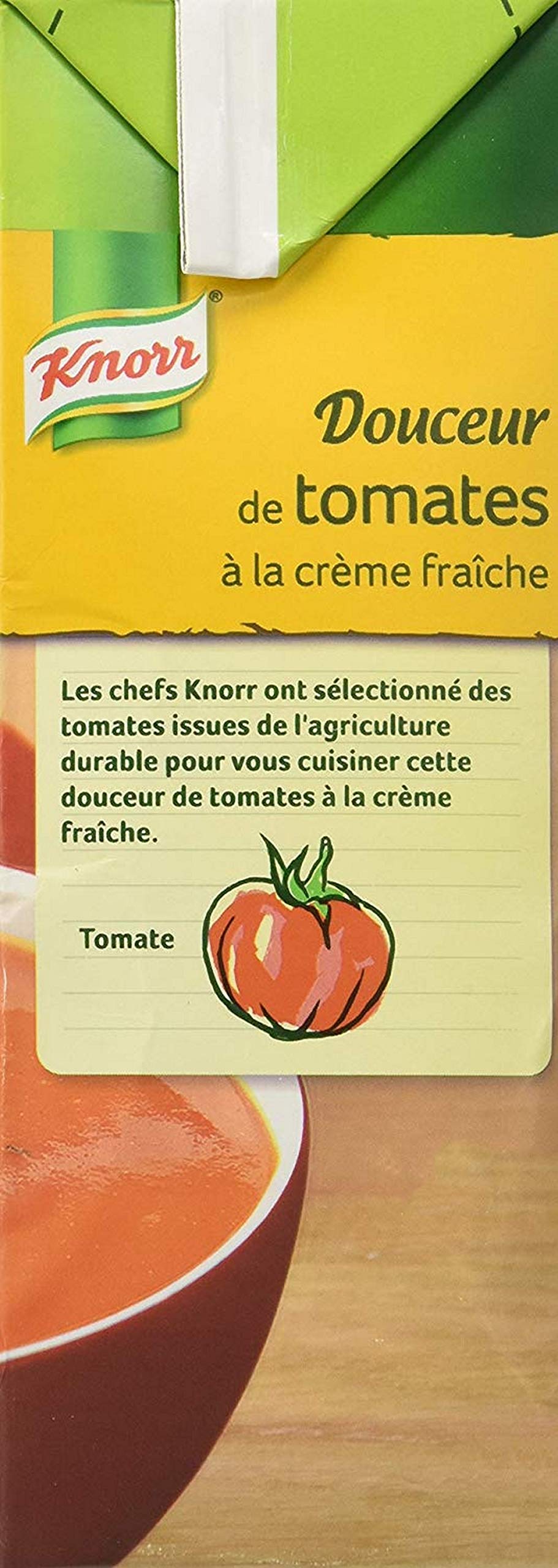 Knorr Soupe Douceur de Tomates à la Crème Fraîche 1 L