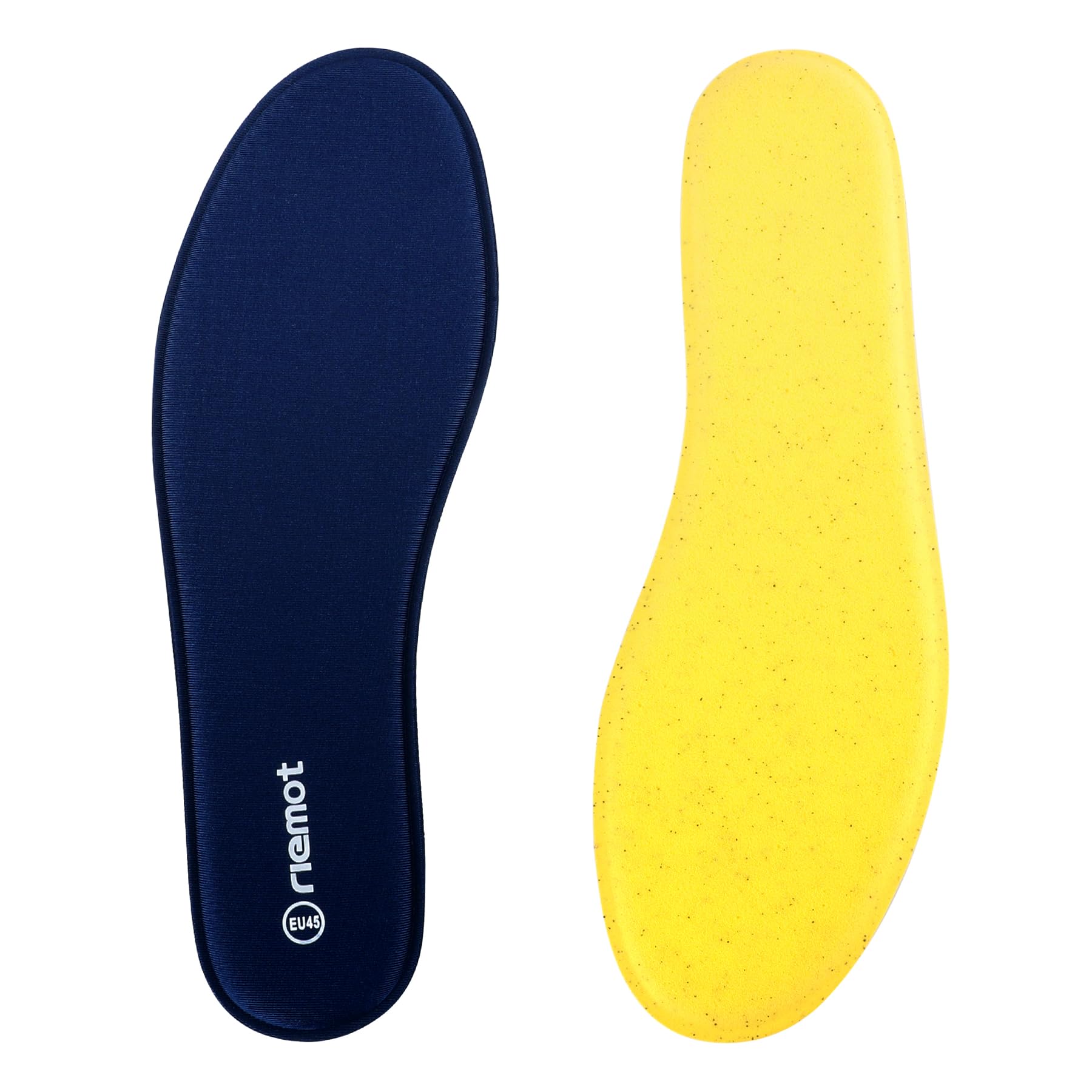 riemot Solette Memory Foam Uomo Donna, Soletta Scarpe per Stivali da Lavoro e Scarpe da Passeggio, Sport Solette per Assorbimento Degli Urti e Ammortizzazione, Soffice, Comfort38 39 40 41 42 43 EU
