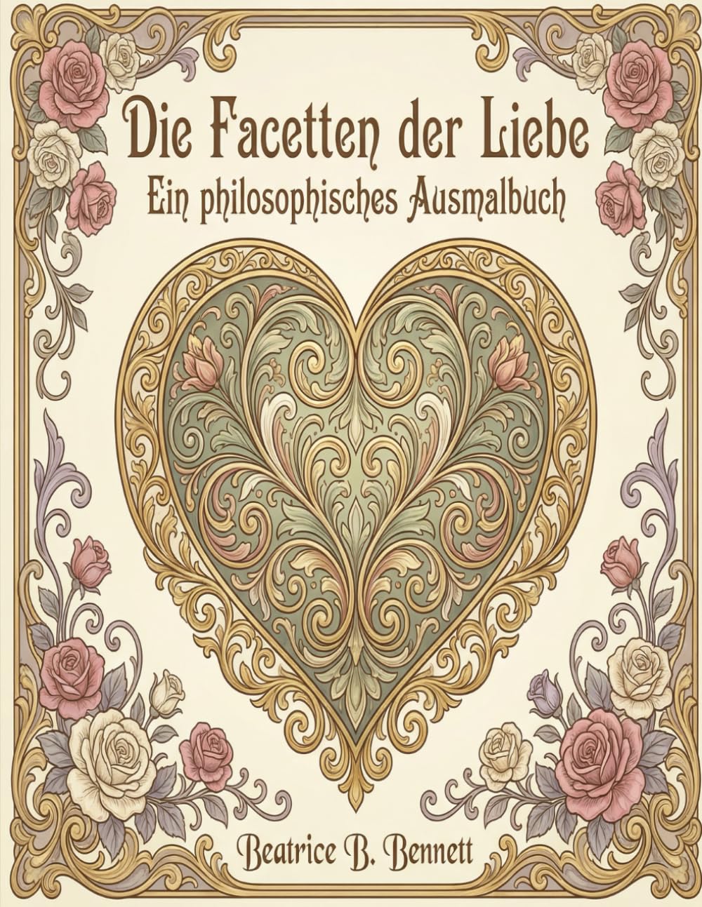 Die Facetten der Liebe: Ein philosophisches Ausmalbuch für Erwachsene