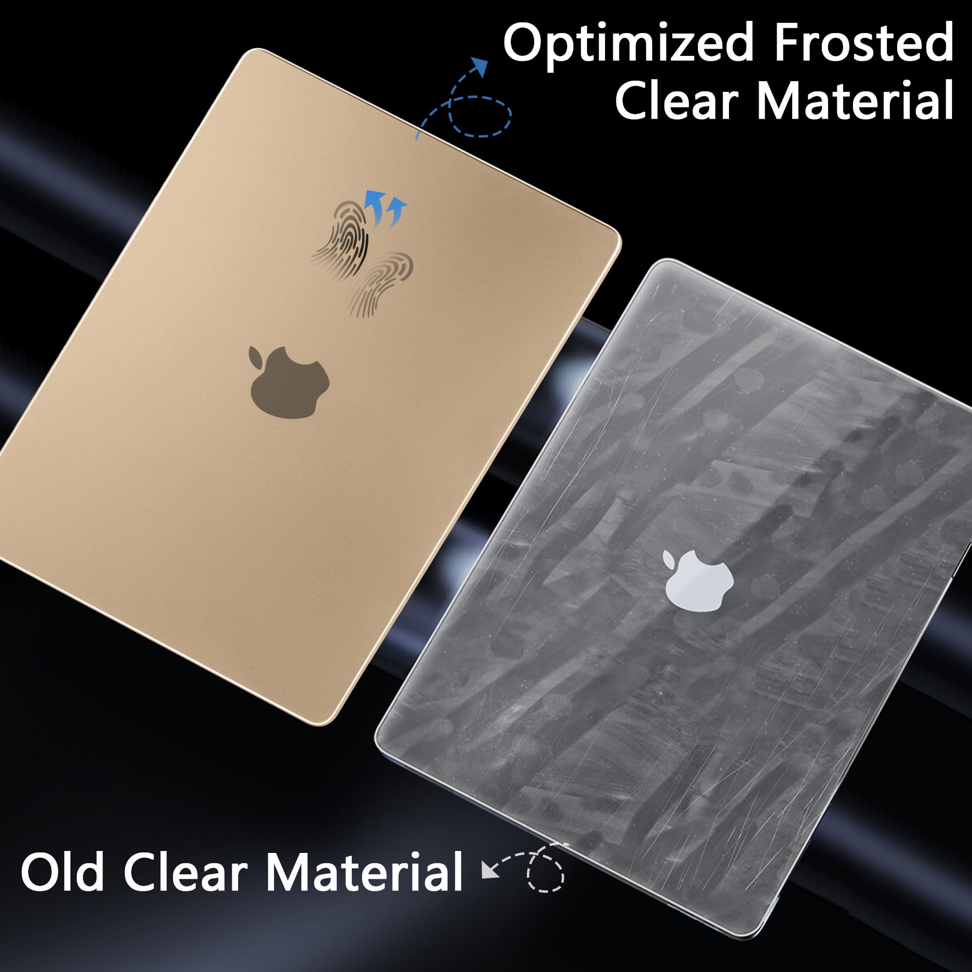 Amazon.com: DONGKE Case for M5 MacBook Pro 14 inch 2025 2024-2021