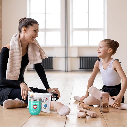 Miniatura 7 de Geiserailie Set de regalo de agradecimiento al profesor, regalo de graduación para profesores, vaso para profesores, bolsa de maquillaje, llavero