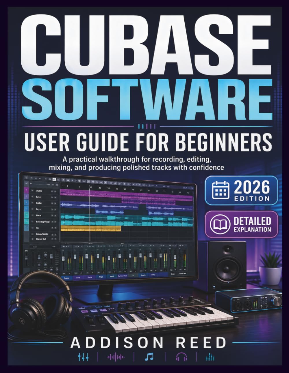 Cubase Software User Guide for Beginners: A practical walkthrough for recording, editing, mixing, and producing polished tracks with confidence