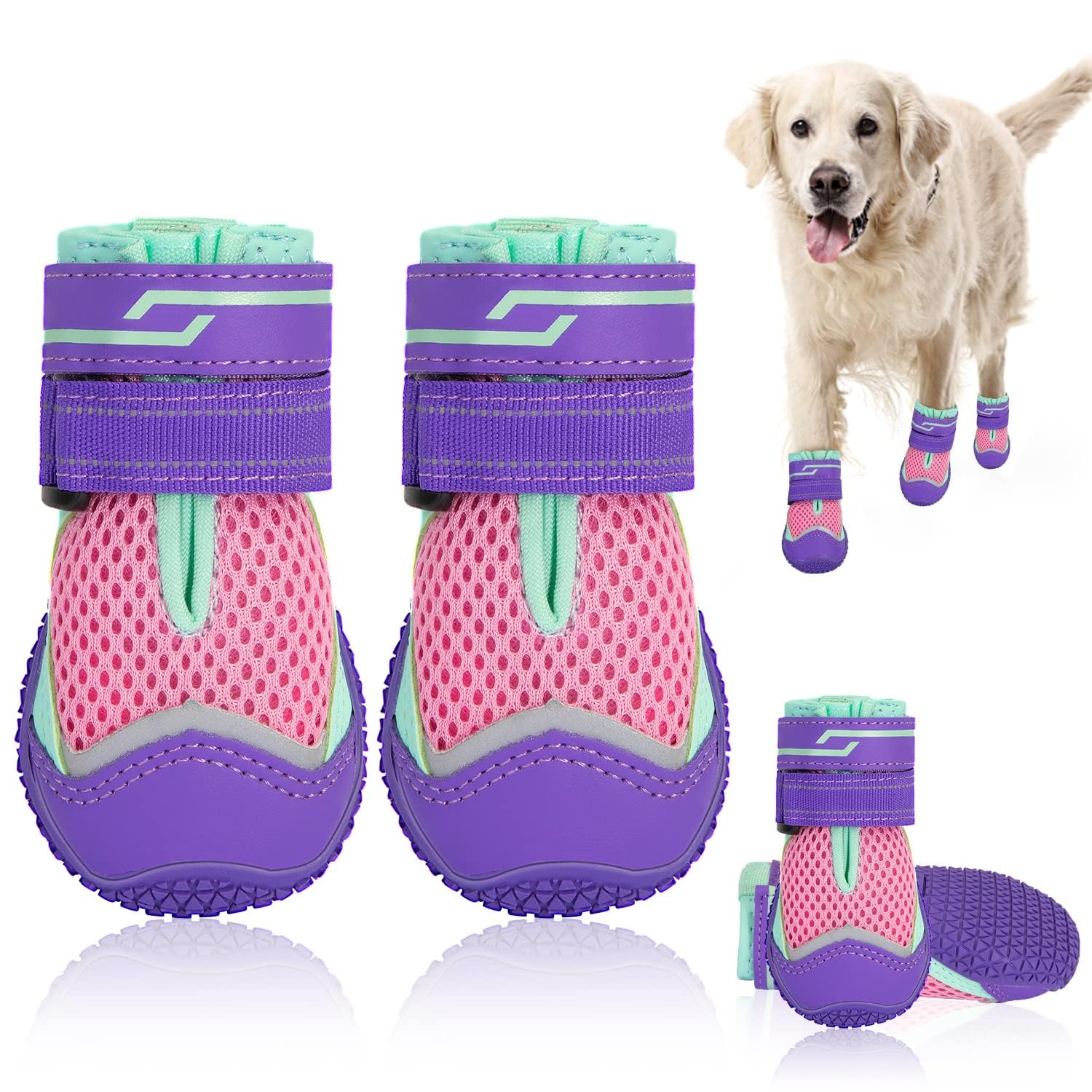 SlowTon Mesh Dog Boots