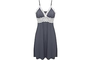Sensual Nightwear for Enchanting Dreams: Women's Lace Chemise Nightgown