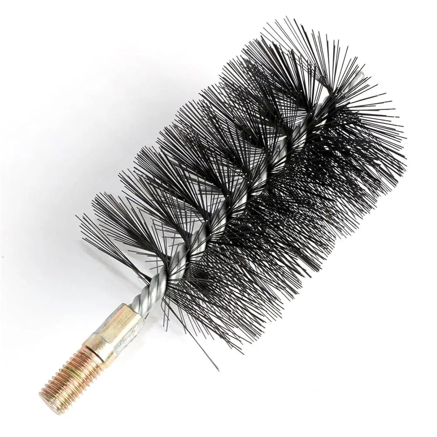 2pc 25-75mm Pipe Tube Steel Wire Brushes M12 Sweep for Bottle Pipes Chimney Cleaning Brush(65mm M12 2PC)