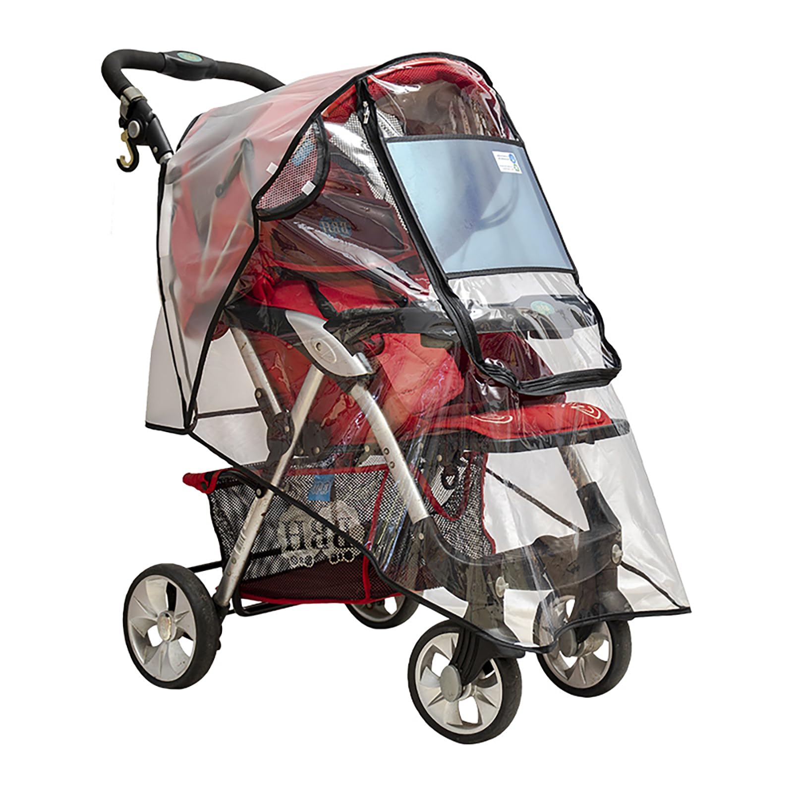 Aolso Plastico Lluvia Silla Paseo Universal,Burbuja Lluvia Universal, Protector de Lluvia para Silla de Paseo,a Prueba de Viento, a Prueba de Lluvia, a Prueba de Nieve,Universal Lluvia