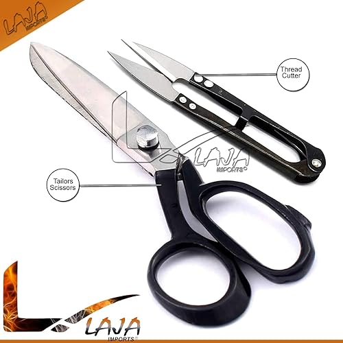 Miniatura 2 de Tijeras de costura de 10 pulgadas  Tijeras de costura de tela, tijeras de tapicería de oficina para sastres, modistas, lo mejor para cortar tela,