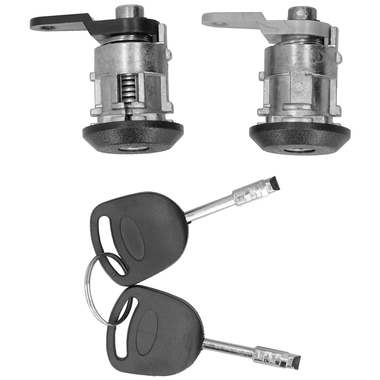 Cylindre de serrure de porte avant haute sécurité, kit durable avec deux clés identiques