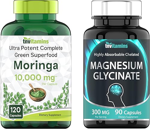 tnvitamins Moringa y glicinato de magnesio