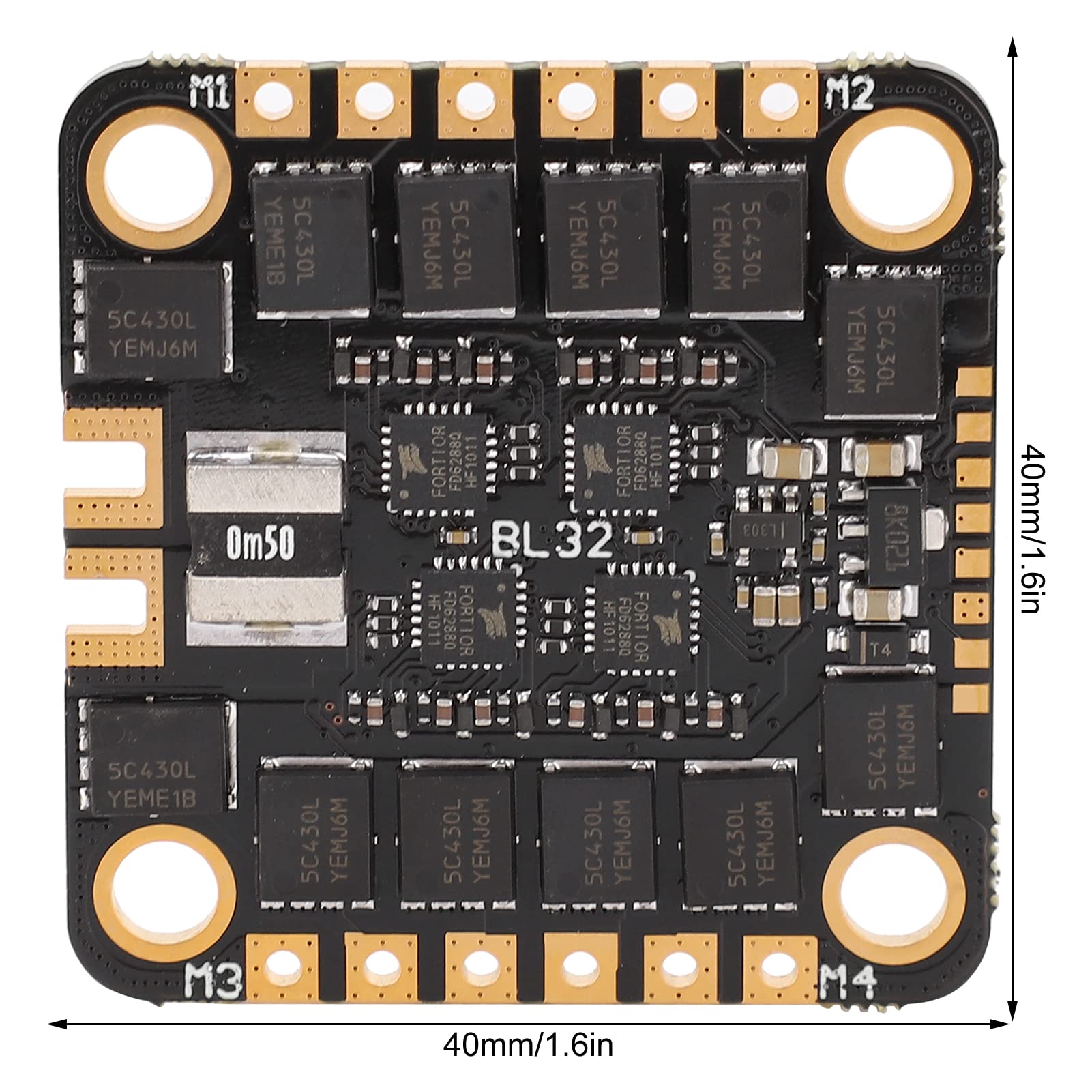 BL32-55A Kontroler drona ESC 4 w 1 do precyzyjnej kontroli prędkości Drone wyścigowe FPV