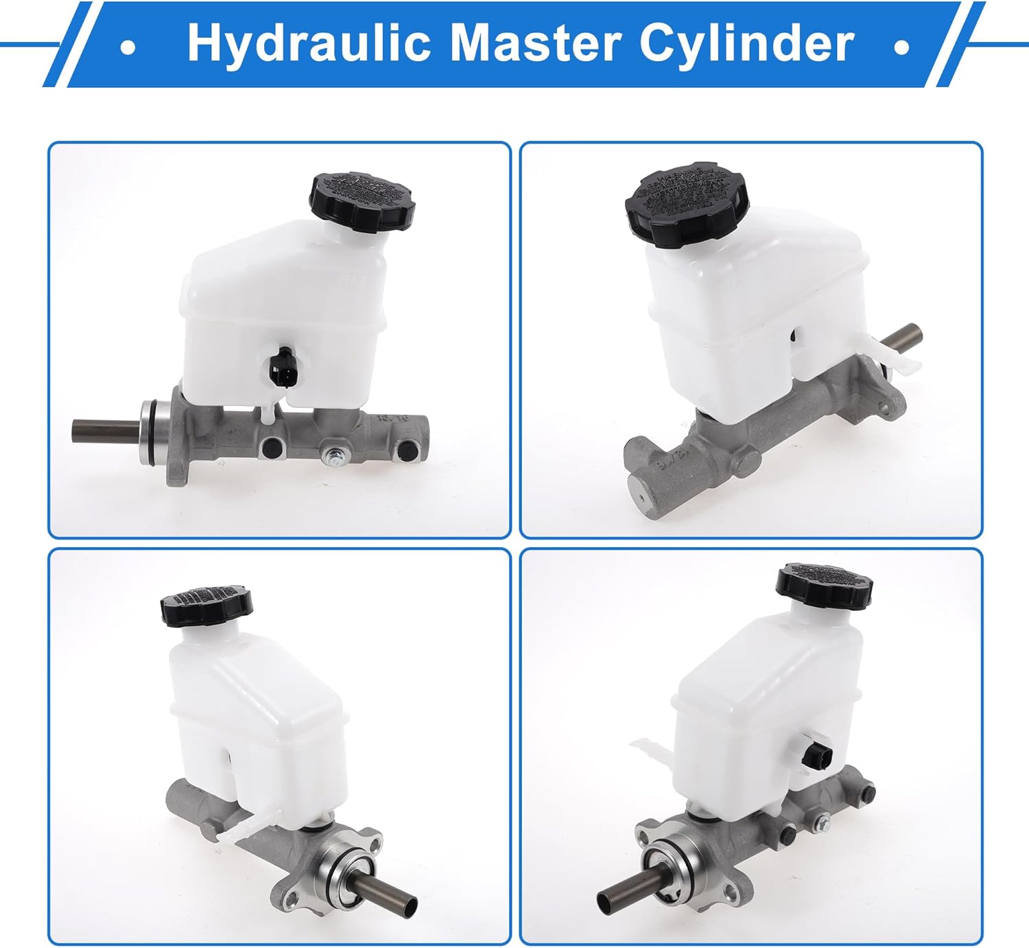 Brake Master Cylinder with Reservoir No.585102L300/M630674 for Hyundai Elantra 2009-2012 Hydraulic Master Cylinder Aluminum Alloy,Plastic 1 Pc