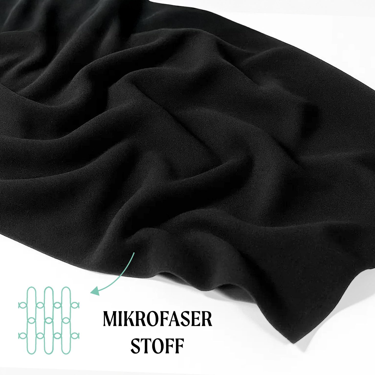 2 PAAR BLICKDICHTE UMSTANDSSTRUMPFHOSE | ELASTISCHE UND GEFORMTE SCHWANGERSCHAFTSSTRUMPFHOSE KOMFORT | ÜBERGANGSZEIT STRUMPFHOSE FÜR ZUKÜNFTIGE MUTTER | 40 DEN | S M L XL | MADE IN ITALY (L, Black)