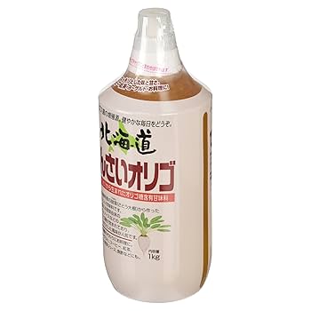 北海道てんさいオリゴ糖　1kg×8本 サクラ印はちみつ / 北海道てんさいオリゴ 金のオリゴ1kg［お得