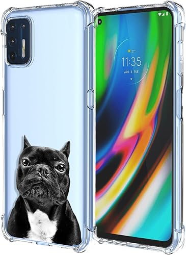 Miniatura 8 de OEURVQO Funda para Moto Edge 2022 5G, transparente, con bonito degradado, colorido, delgada, suave, TPU, a prueba de golpes, antiarañazos, funda
