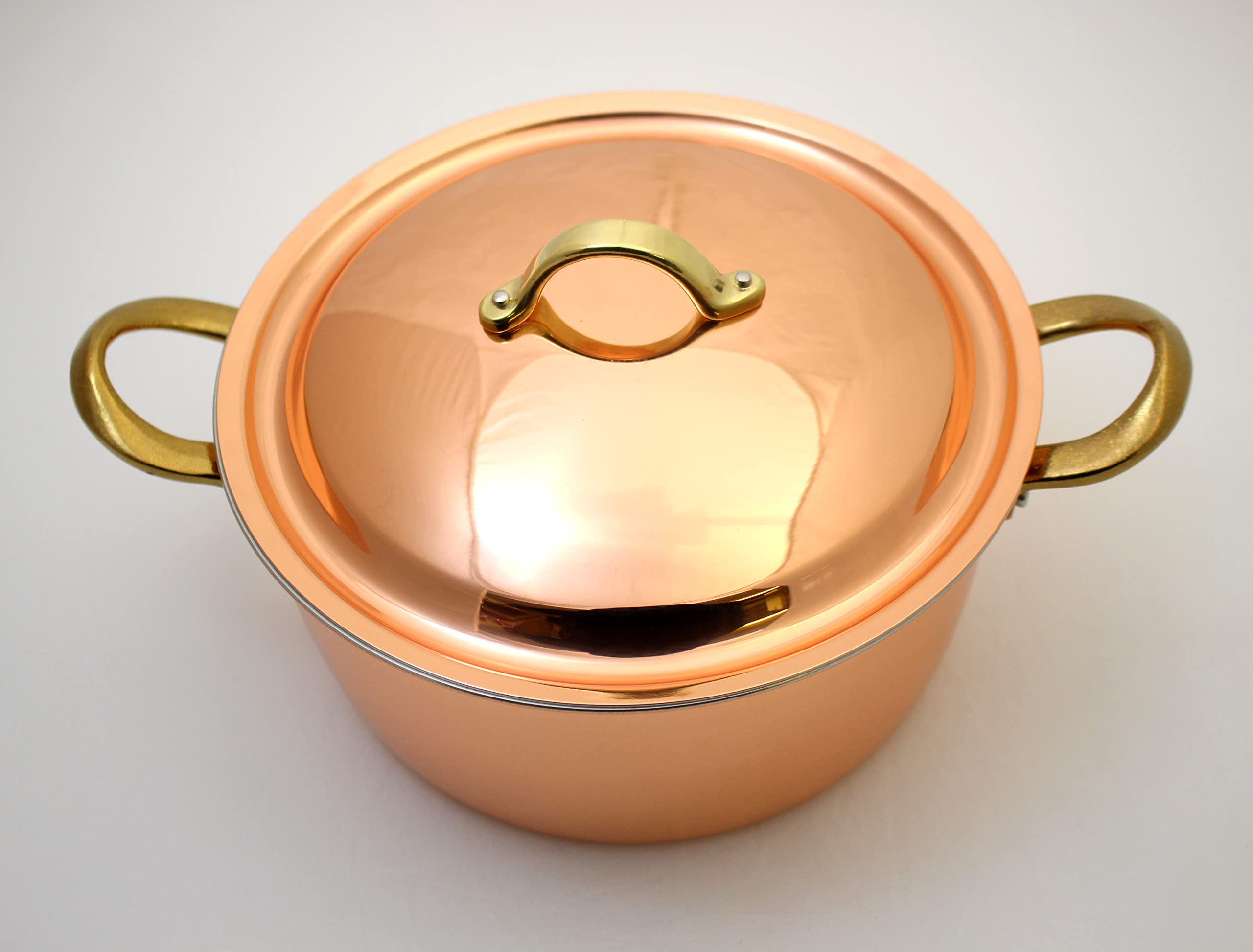 Amazon｜新光堂 日本製 純銅 プレイクッキング ソースポット 18