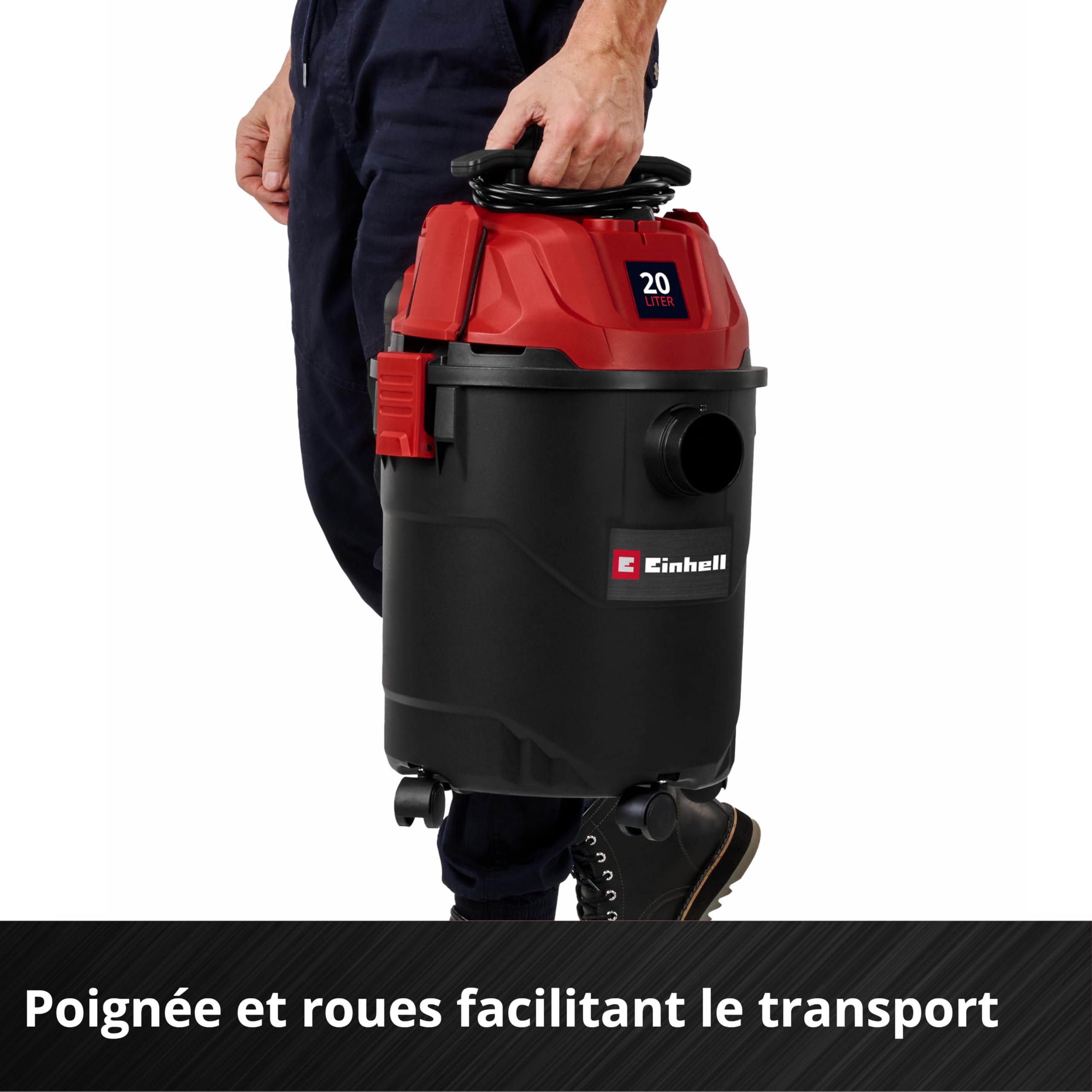 Einhell Aspirateur Eau et poussière TC-VC 2045