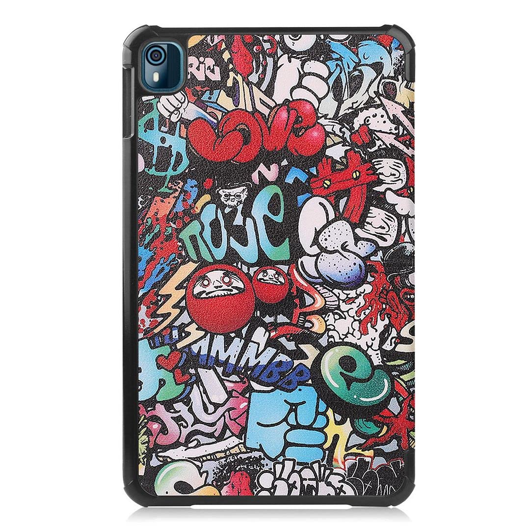 RanTuo Tablet Cover per Nokia T10, Pelle PU, Sottile, Antipolvere, Custodia per Tablet Resistente alle Cadute per Nokia T10.(Rosso