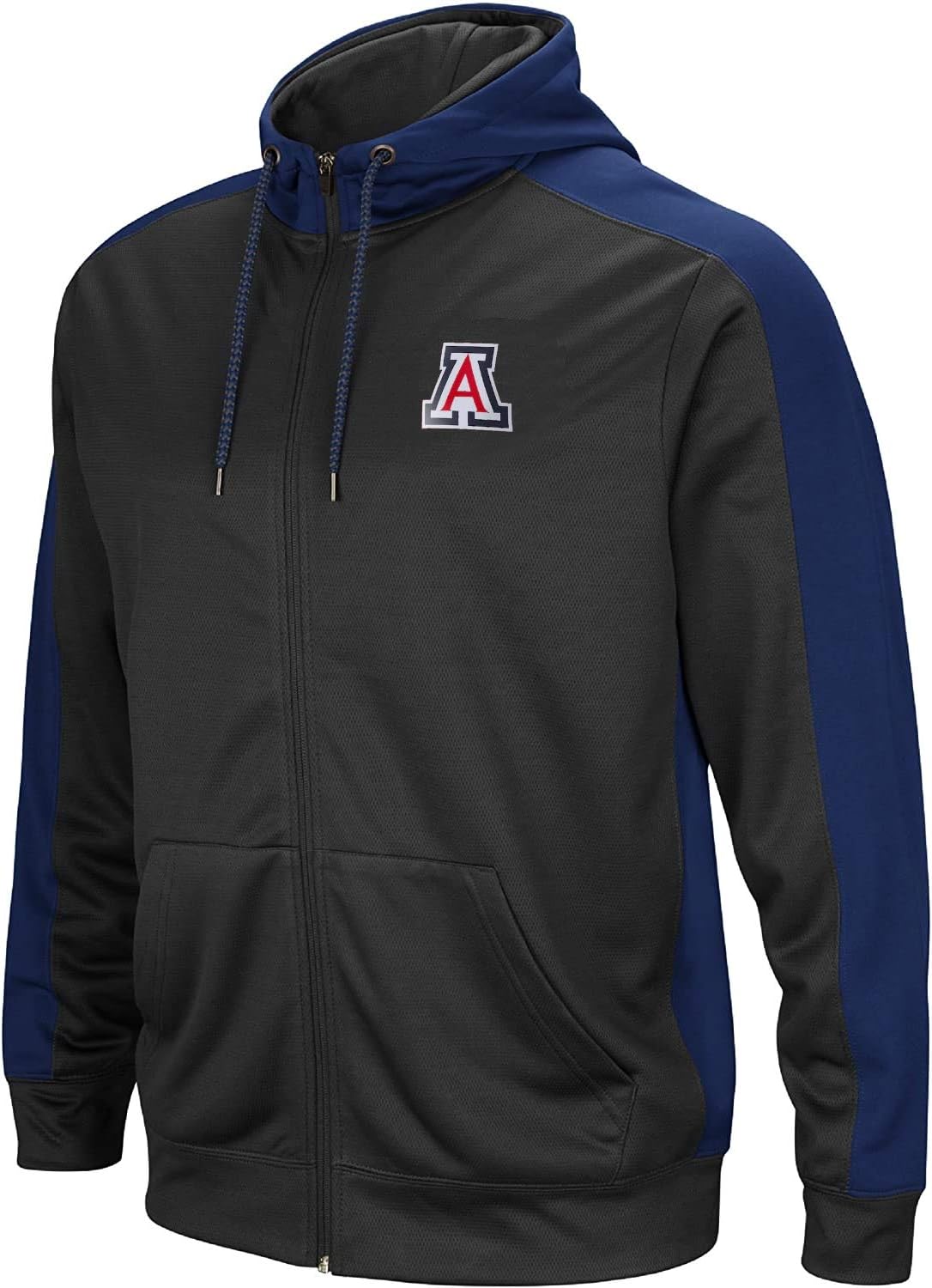 Colosseum Arizona Wildcats Men's Take Over Full Zip Hooded Sweatshirt