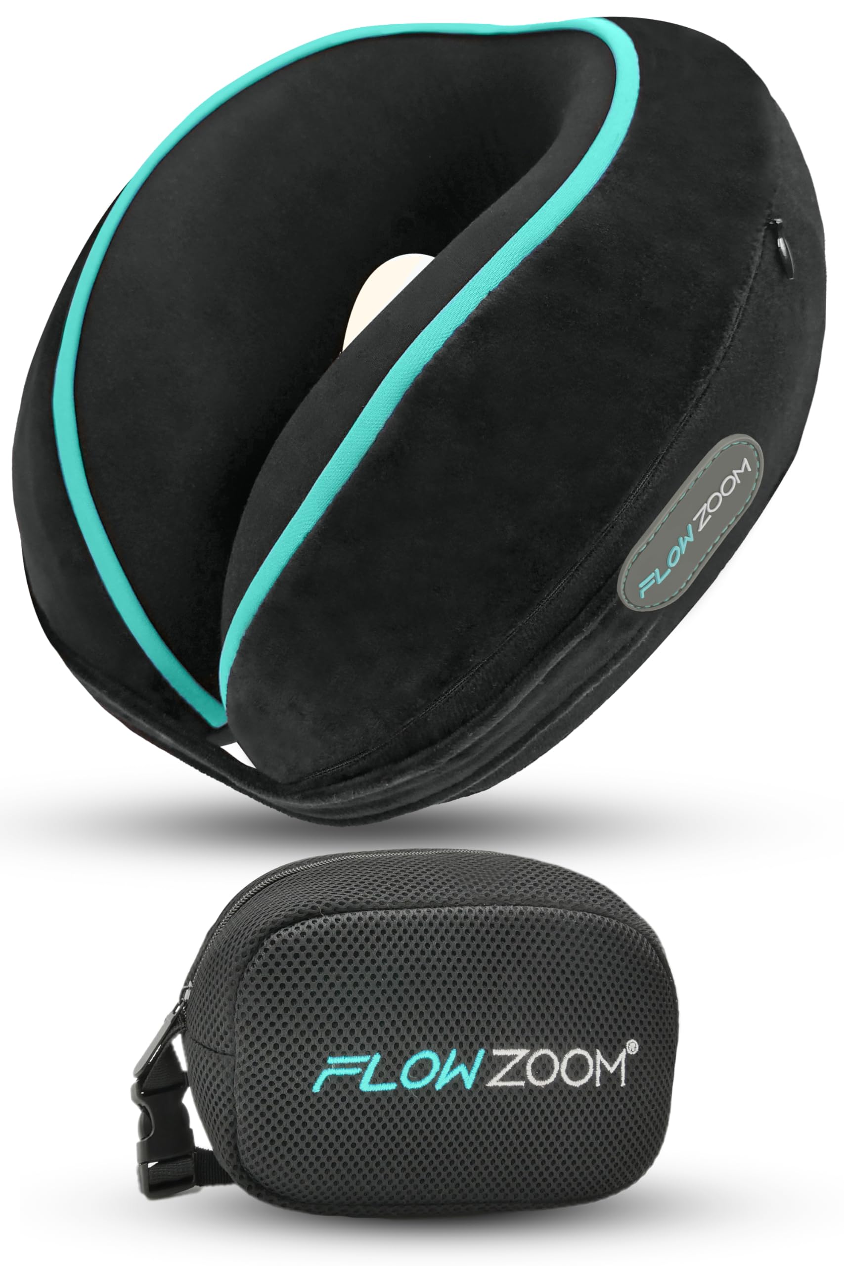 Third of Life VOLAR Quickdry Cuscino da Viaggio in Memory Foam | Supporto cervicale Ortopedico