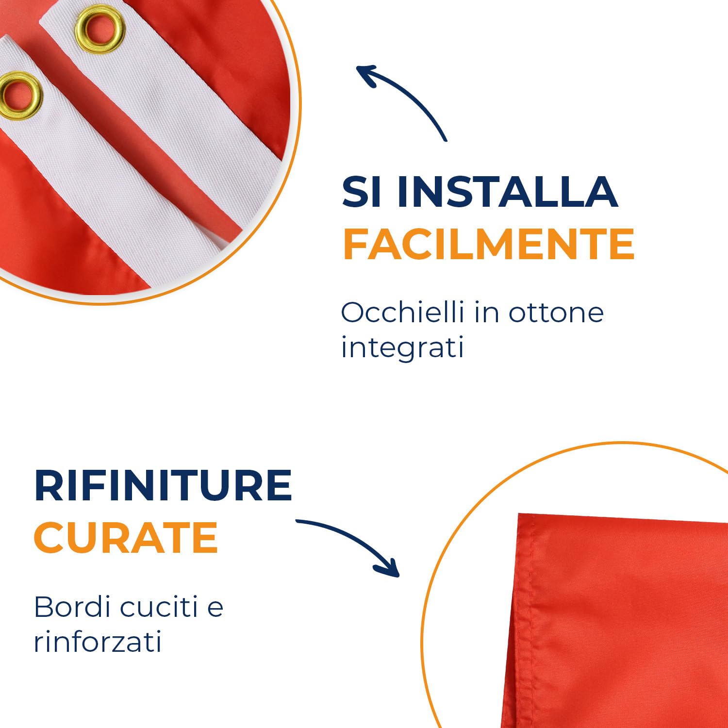 Bandiera non ufficiale di Vendsyssel, Danimarca / Stampa dal