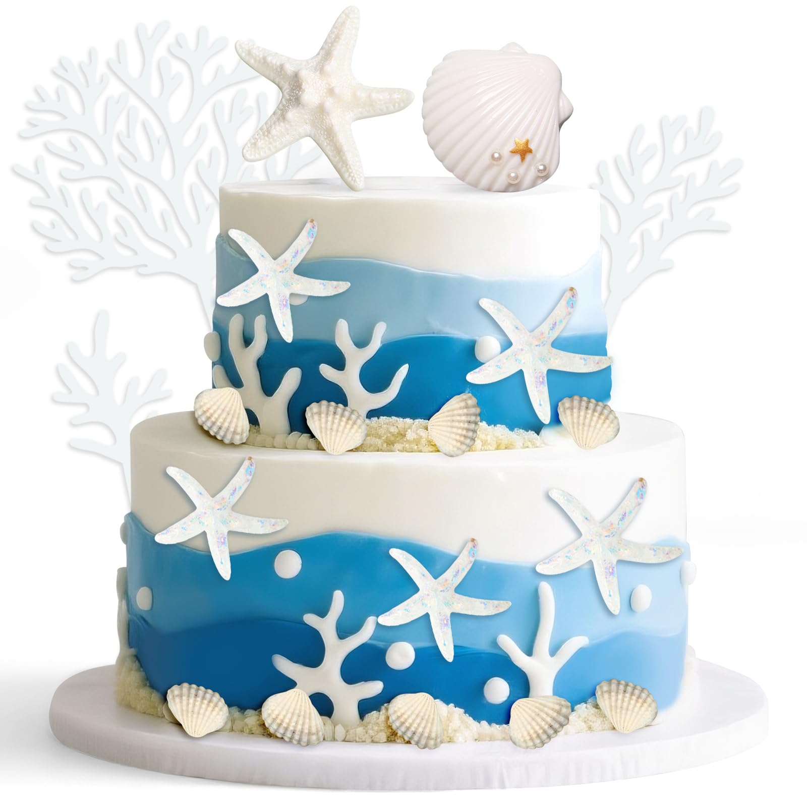 20 Decorazioni Per Torta A Sedia Da Spiaggia In Miniatura | Scala 1:12, Pieghevoli | Bianche 4,5 Cm | Per Tema Tropicale E Casa Delle Bambole