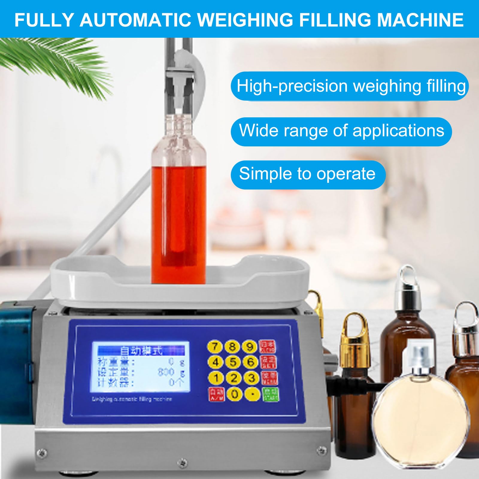 Máquina de llenado de bomba peristáltica, dispensador de líquidos de alta precisión, llenadora automática de botellas con pantalla LCD para llenado cuantitativo de líquidos, CSY-1200